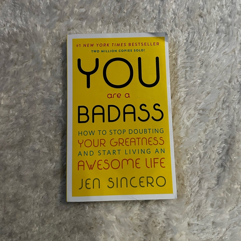 You are a bad ass book by jen sincero